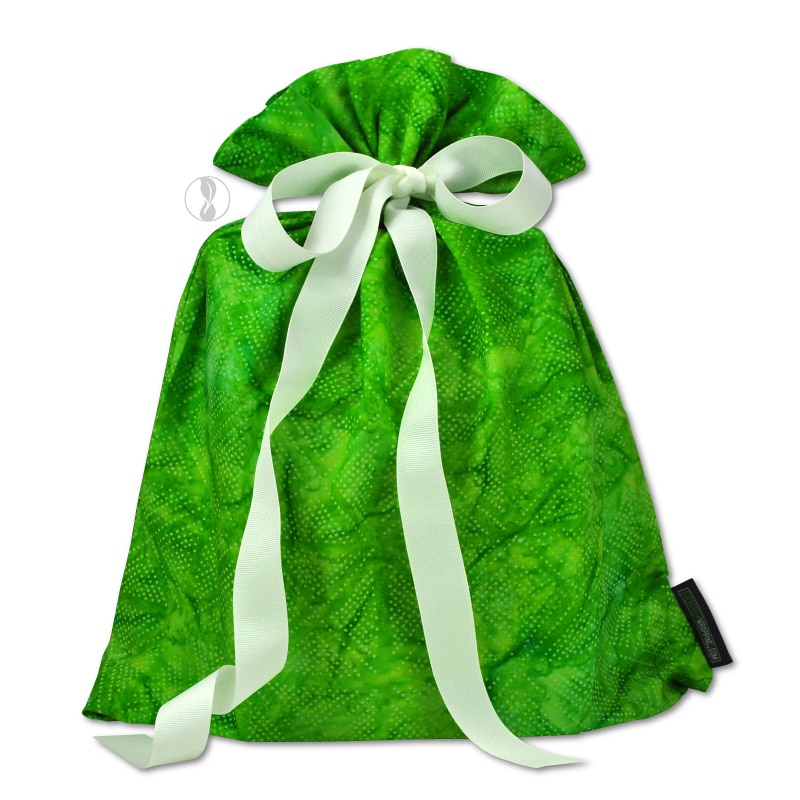 Lime Fabric Gift Bag