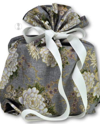 Spring Roses Fabric Gift Bag